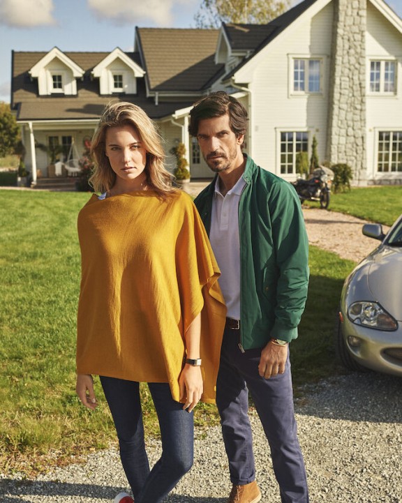 Polar Fleece JAMES-HARVEST Poncho Dames voor bedrukking &amp; borduring