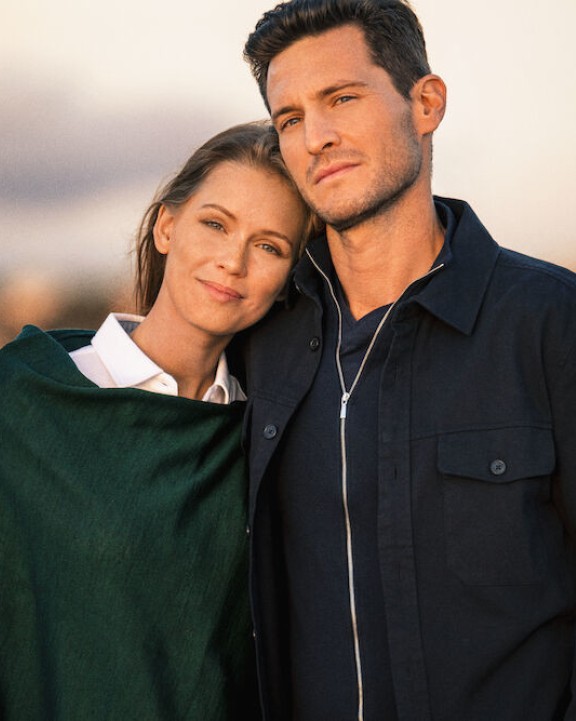 Laine polaire personnalisable JAMES-HARVEST Poncho Femmes