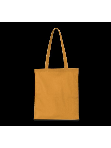 KIMOOD Sac shopping en coton biologique curcuma personnalisable