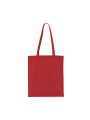 KIMOOD Sac shopping en coton biologique hibiscus red personnalisable