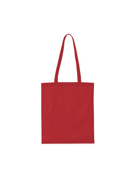 KIMOOD Sac shopping en coton biologique hibiscus red personnalisable
