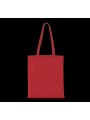 KIMOOD Sac shopping en coton biologique hibiscus red personnalisable