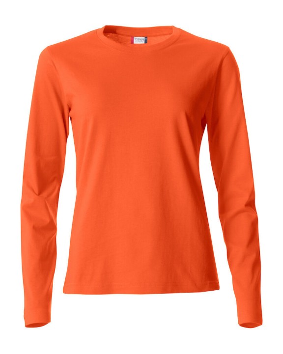 T-shirt CLIQUE Basic-T L/S Women voor bedrukking &amp; borduring