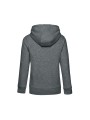 B&C B&C QUEEN ZIPPED HOOD_° heather mid grey personnalisable