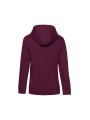B&C B&C QUEEN ZIPPED HOOD_° dark cherry personnalisable