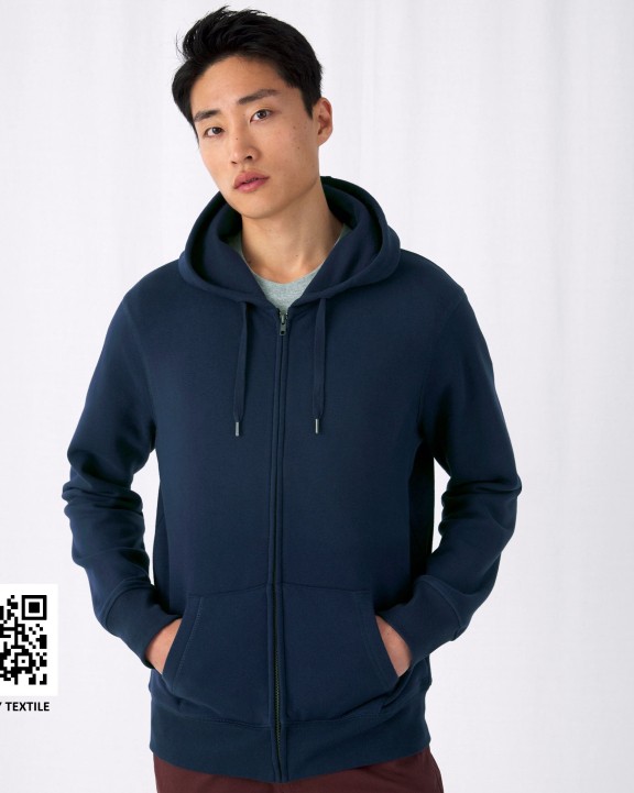 Sweat-shirt personnalisable B&C B&C KING ZIPPED HOOD_°
