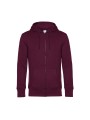 B&C B&C KING ZIPPED HOOD_° dark cherry personnalisable