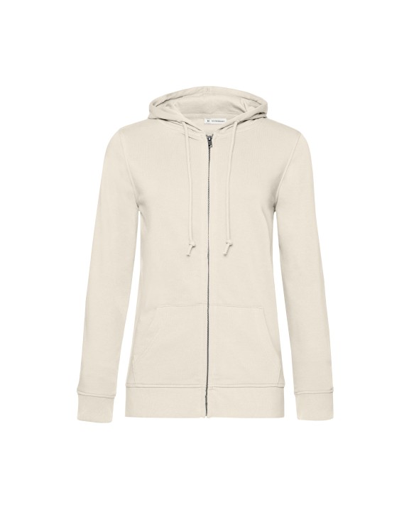 B&C Inspire Zipped Hood /women_° Sweatshirt personalisierbar