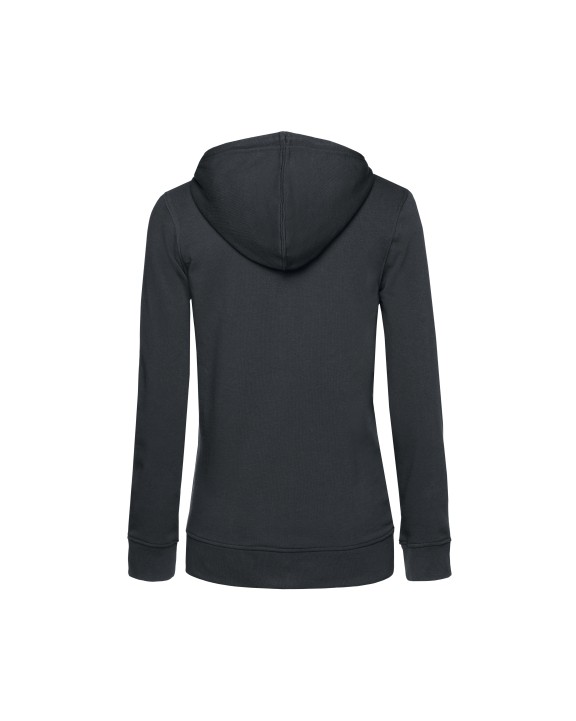B&C Inspire Zipped Hood /women_° Sweatshirt personalisierbar