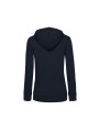 B&C Inspire Zipped Hood /women_° Blue Navy personnalisable