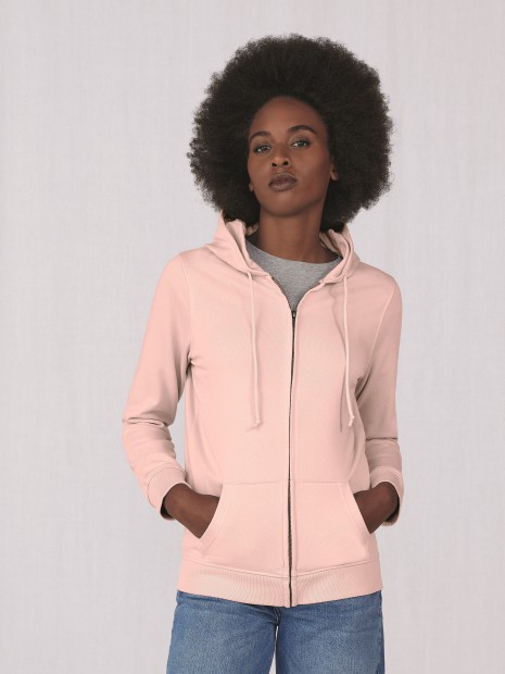 Sweat-shirts à personnaliser B&C INSPIRE ZIPPED HOOD /WOMEN 