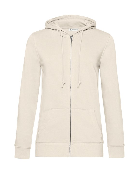 B&C Inspire Zipped Hood /women_° Sweatshirt personalisierbar