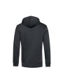 B&C Inspire Zipped Hood_° ASPHALTE personnalisable