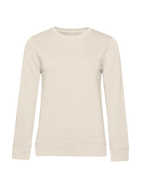 B&C Inspire Crew Neck /women_° off white personnalisable