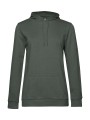 B&C #HOODIE /WOMEN kaki millénaire personnalisable