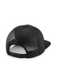 BEECHFIELD ORIGINAL FLAT PEAK 6 PANEL TRUCKER noir/noir personnalisable