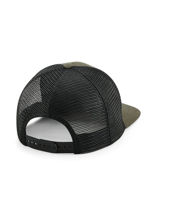 BEECHFIELD ORIGINAL FLAT PEAK 6 PANEL TRUCKER Kappe personalisierbar
