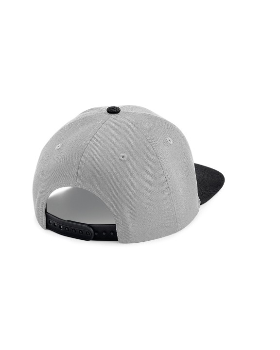 Petje BEECHFIELD ORIGINAL FLAT PEAK 6 PANEL SNAPBACK voor bedrukking &amp; borduring