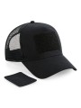 BEECHFIELD Casquette Filet Réglable à l'Arrière avec Patch Amovible noir personnalisable