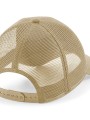 Casquettes à personnaliser BEECHFIELD Casquette Filet Réglable à l'Arrière avec Patch Amovible 
