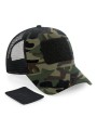 BEECHFIELD Casquette Filet Réglable à l'Arrière avec Patch Amovible JUNGLE CAMO personnalisable
