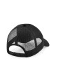 BEECHFIELD ORGANIC COTTON TRUCKER noir personnalisable