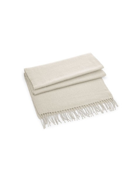 BEECHFIELD CLASSIC WOVEN SCARF amande personnalisable