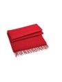 BEECHFIELD CLASSIC WOVEN SCARF rouge classique personnalisable