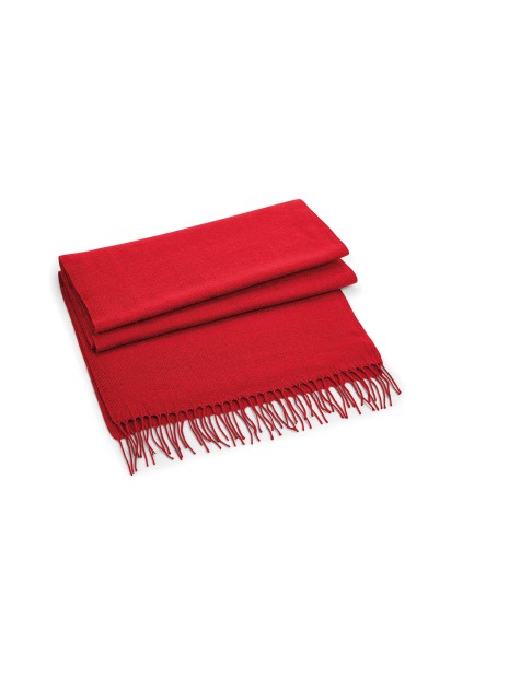 BEECHFIELD CLASSIC WOVEN SCARF rouge classique personnalisable