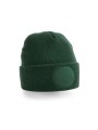 BEECHFIELD Bonnet à patch rond vert bouteille personnalisable