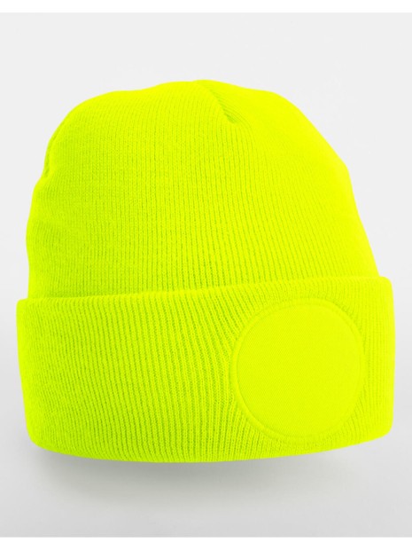BEECHFIELD Bonnet à patch rond fluo yellow personnalisable