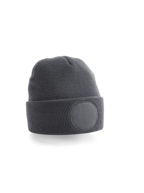 BEECHFIELD Bonnet à patch rond gris graphite personnalisable