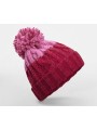 BEECHFIELD APRES BEANIE classic red/true pink personnalisable