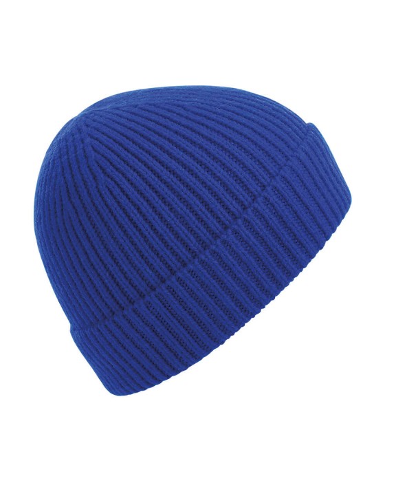 BEECHFIELD ENGINEERED KNIT RIBBED BEANIE Mütze, Schal & Handschuh personalisierbar