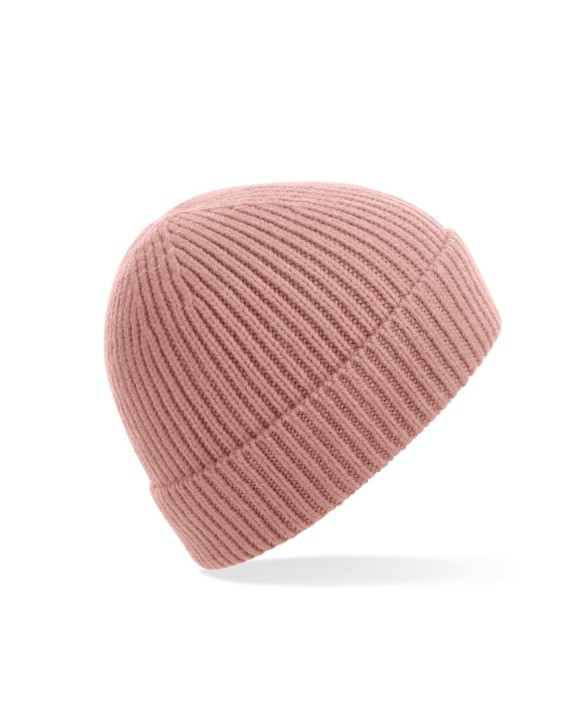 BEECHFIELD ENGINEERED KNIT RIBBED BEANIE Mütze, Schal & Handschuh personalisierbar