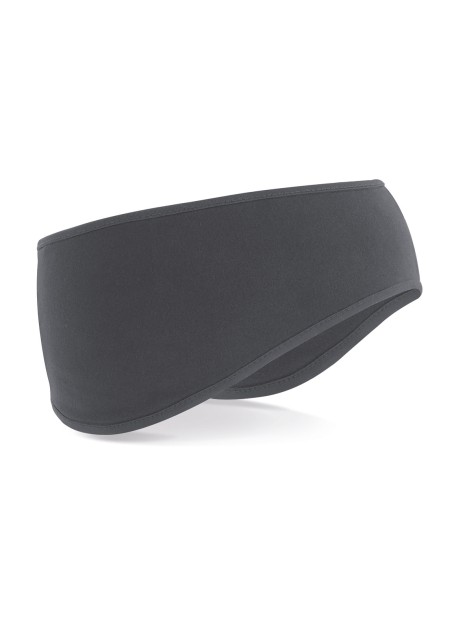 BEECHFIELD SOFTSHELL SPORTS TECH HEADBAND gris graphite personnalisable