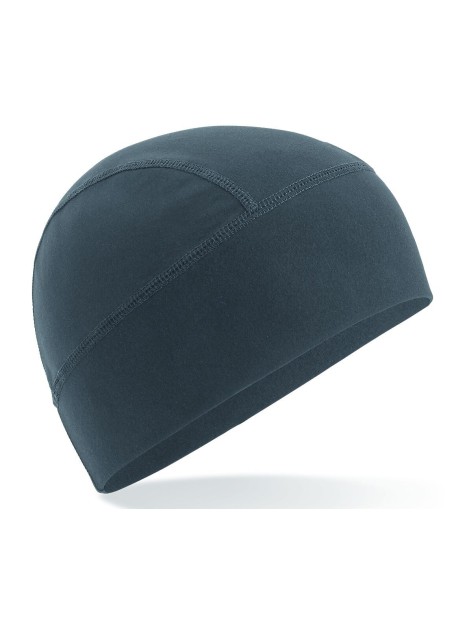 BEECHFIELD SOFTSHELL SPORTS TECH BEANIE gris graphite personnalisable
