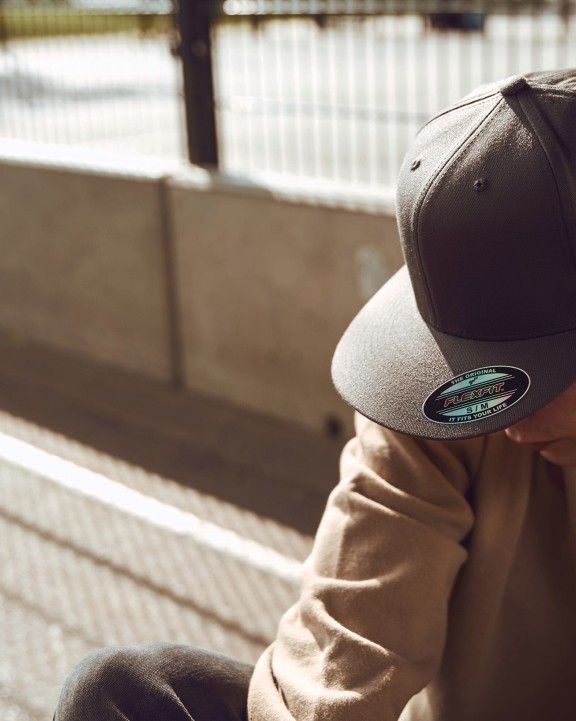 FLEXFIT Flexfit Flat Visor Kappe Kappe personalisierbar