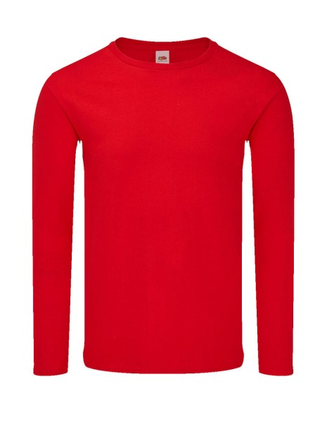 FOL ICONIC T LONG SLEEVE rouge personnalisable