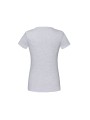 FOL ICONIC V NECK T WOMEN heather grey personnalisable