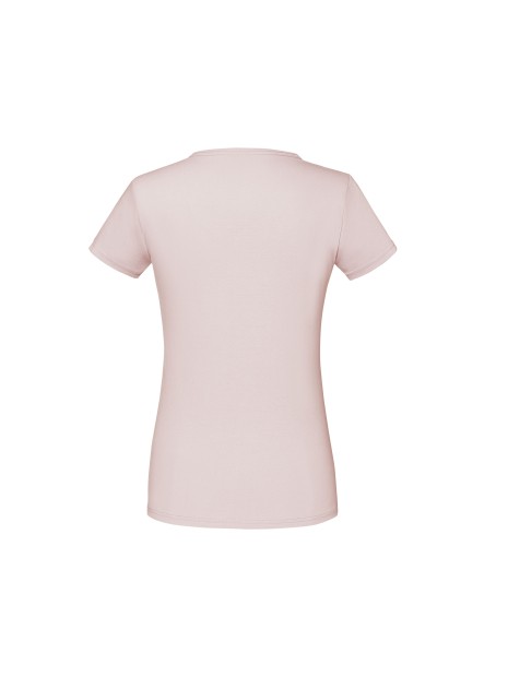 FOL ICONIC V NECK T WOMEN powder rose personnalisable