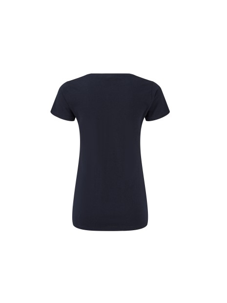 FOL ICONIC V NECK T WOMEN bleu marine profond personnalisable