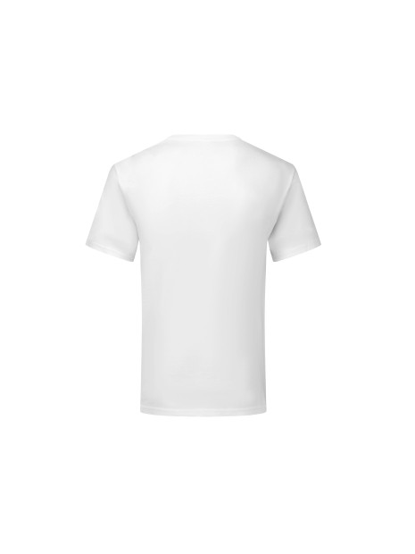 FOL ICONIC V NECK T MEN blanc personnalisable