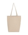 Tote bag BAGS BY JASSZ Cotton Bag LH with Gusset voor bedrukking &amp; borduring