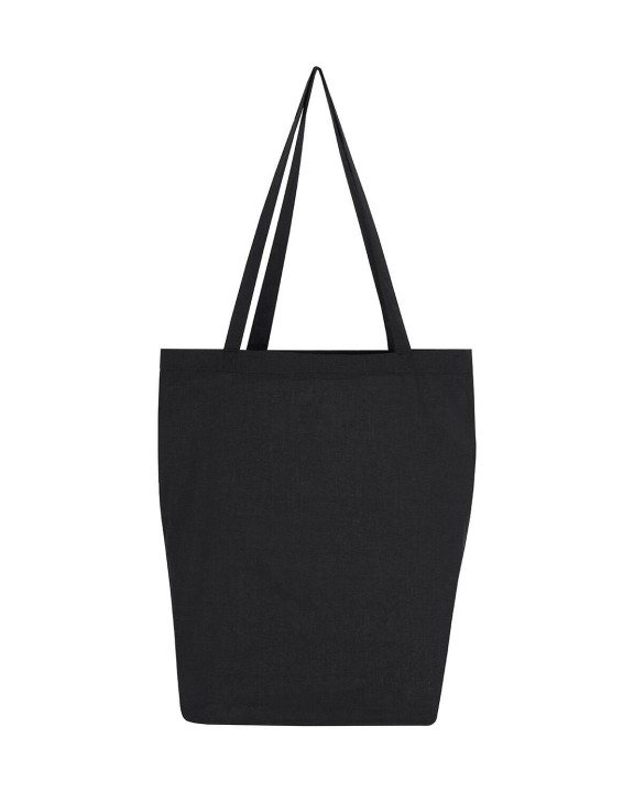 Tote bag BAGS BY JASSZ Cotton Bag LH with Gusset voor bedrukking &amp; borduring