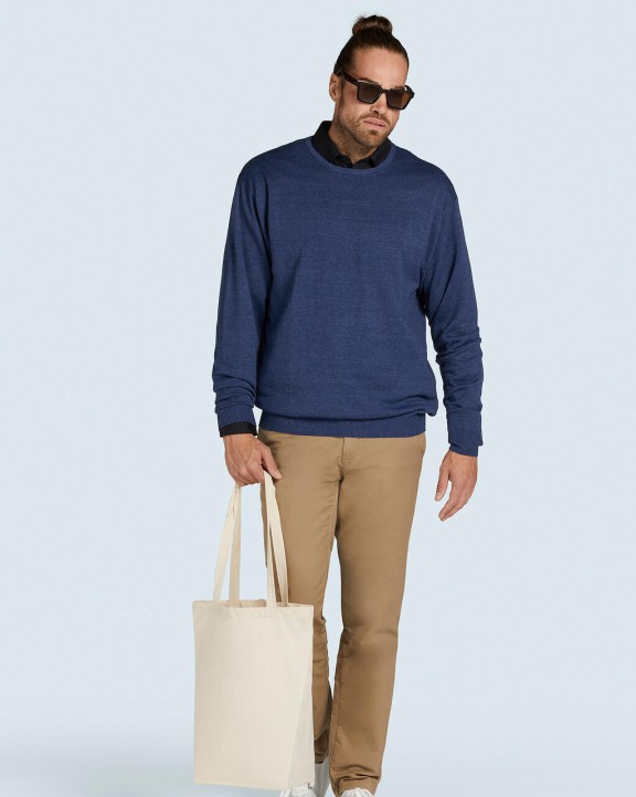 Tote bag BAGS BY JASSZ Cotton Bag LH with Gusset voor bedrukking &amp; borduring