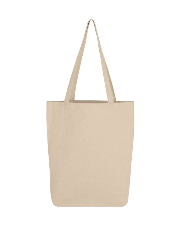 Tote bag BAGS BY JASSZ Canvas Cotton Bag LH with Gusset voor bedrukking &amp; borduring