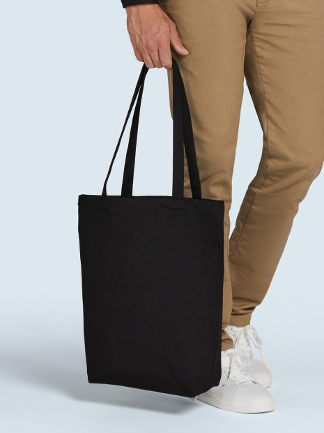 Tote bags à personnaliser BAGS BY JASSZ Canvas Cotton Bag LH with Gusset 
