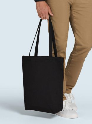Canvas Cotton Bag LH with Gusset