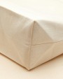Tote bag BAGS BY JASSZ Baby Canvas Cotton Bag LH with Gusset voor bedrukking &amp; borduring